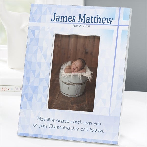 Personalized Christening Photo Frame - May You Be Blessed - 14931