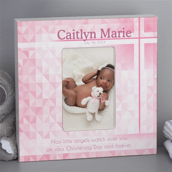 Personalized Christening Photo Frame - May You Be Blessed - 14931