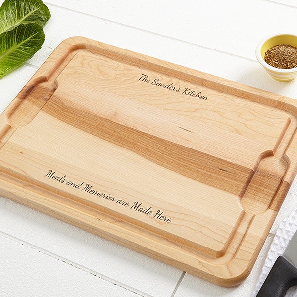 Personalized Maple Cutting Board - You Name It - 14960