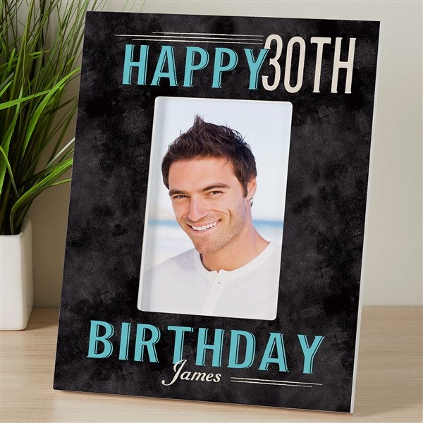 Personalized Picture Frame - Vintage Birthday - 14963