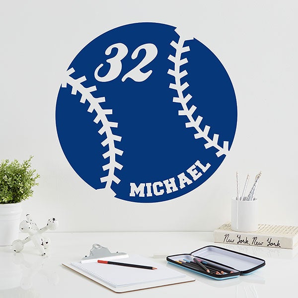 Personalized Vinyl Wall Art Sports Kids