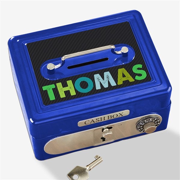 Personalized Kids Safe Cash Box - All Mine! - 15008