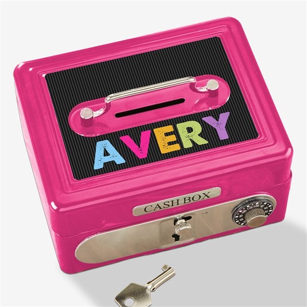 Personalized Kids Safe Cash Box - All Mine! - 15008