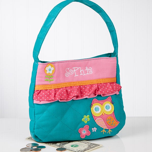 personalized girls purse