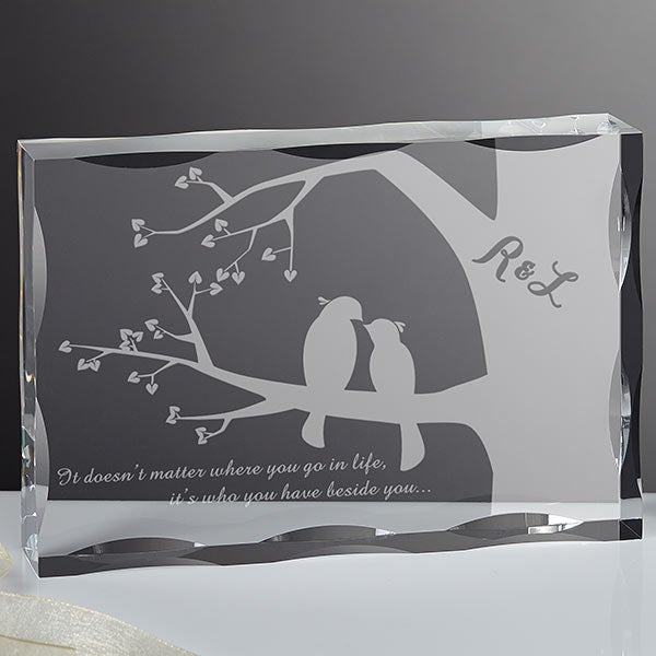 Personalized Romantic Keepsake - Love Birds - 15189