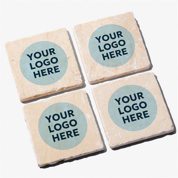 Custom Stone Coasters With Your Business Logo - 15203