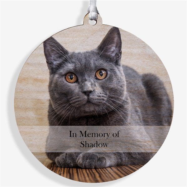 Personalized Pet Christmas Ornament - 2-Sided Pet Photo - 15249