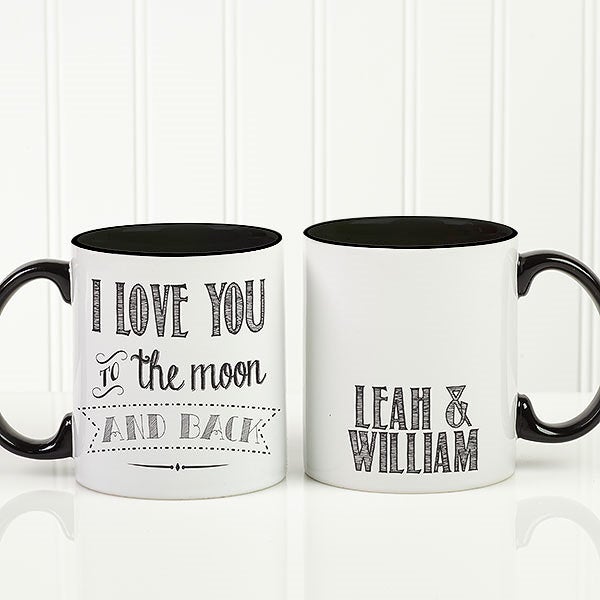 Personalized Romantic Coffee Mug - Love Quotes - 15316