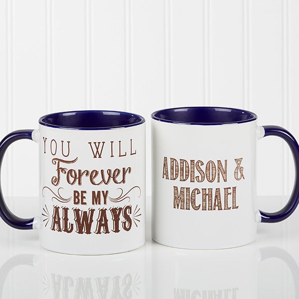 Personalized Romantic Coffee Mug - Love Quotes - 15316