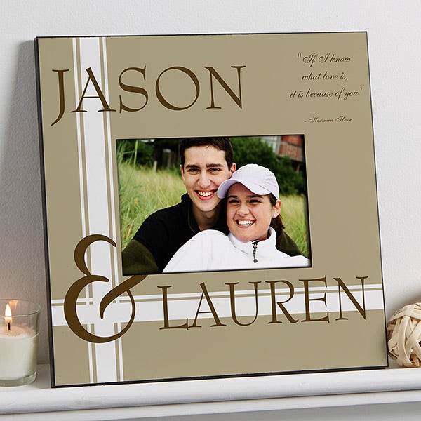 Personalized Romantic 5x7 Wall Frame To Love You
