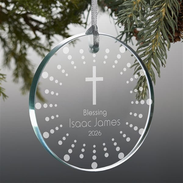 Personalized Religious Suncatcher - God Bless  - 15405