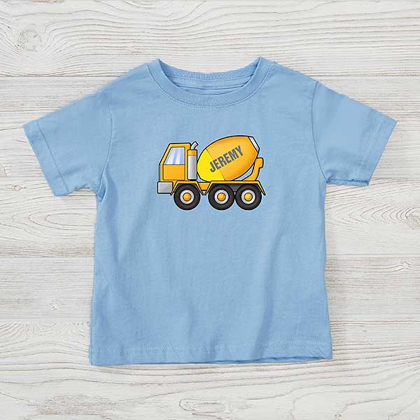 Personalized Kids Apparel - Construction Trucks - 15412
