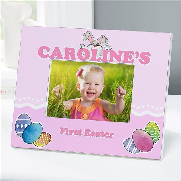 EASTER FRAME Easter BUNNY Picture Frame 4x6” New In Box 