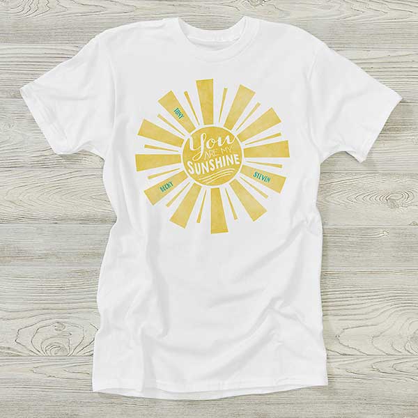 you are my sunshine tshirt