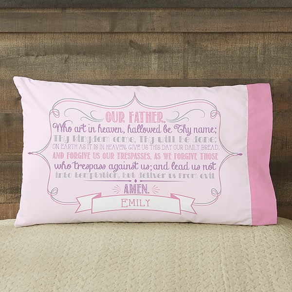 Personalized Pillowcase - Our Father Prayer - 15505