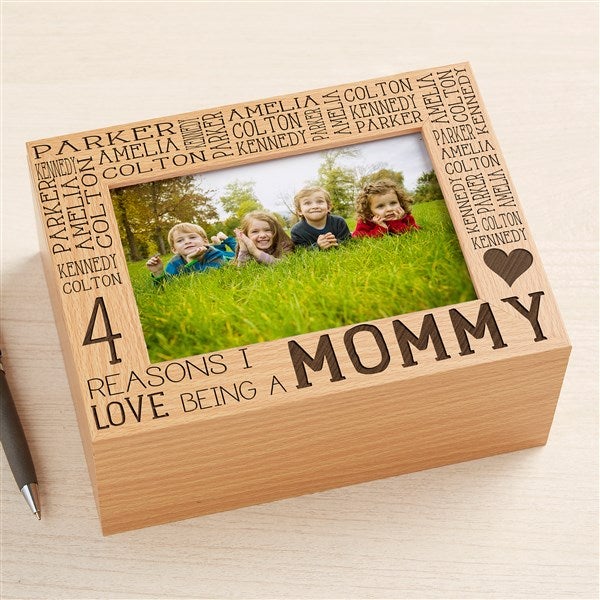 Personalized Photo Keepsake Box - Reasons Why - 15542