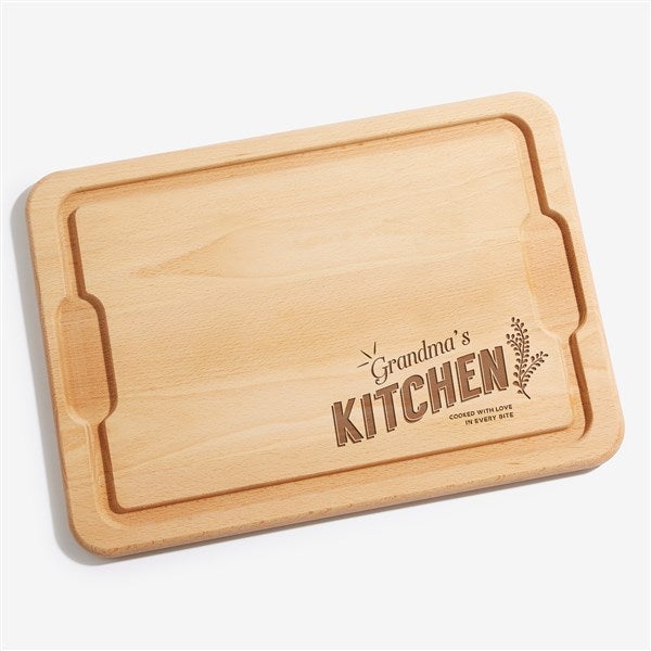 Personalized Maple Cutting Board - Her Kitchen - 15569