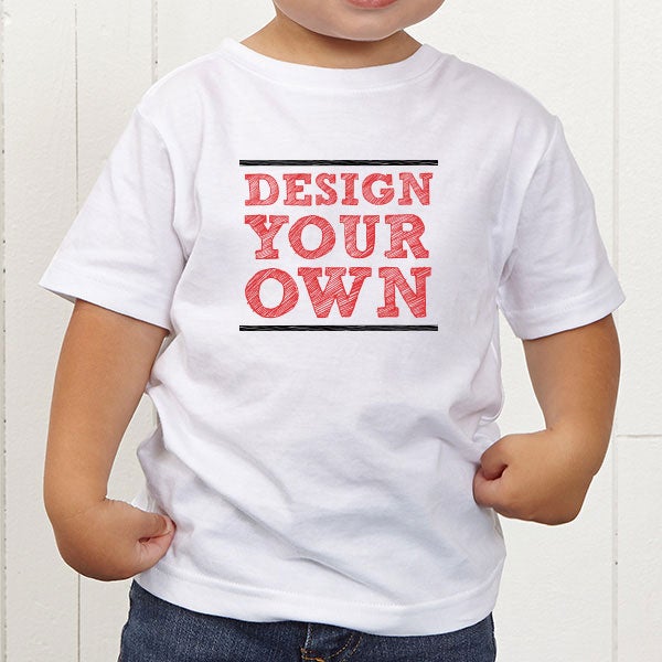 Design Your Own Personalized Toddler T-Shirt - 15596