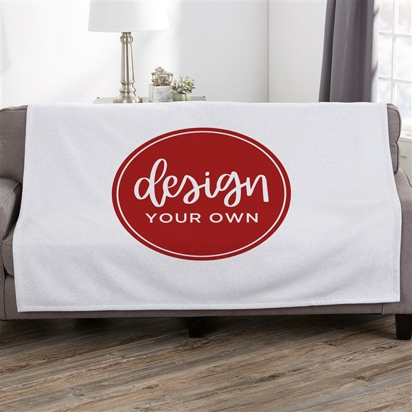 Design Your Own Personalized Sweatshirt Blanket