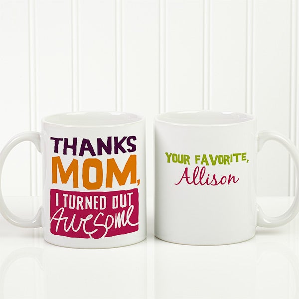 personalized coffee mugs for mom