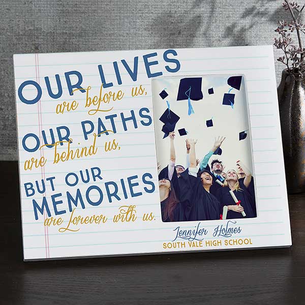Personalized Graduation Frame - Memories Are Forever - 15634