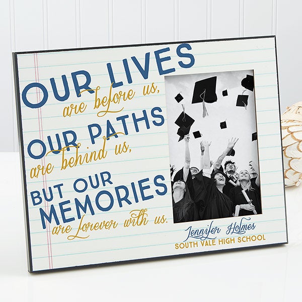 Personalized Graduation Frame - Memories Are Forever