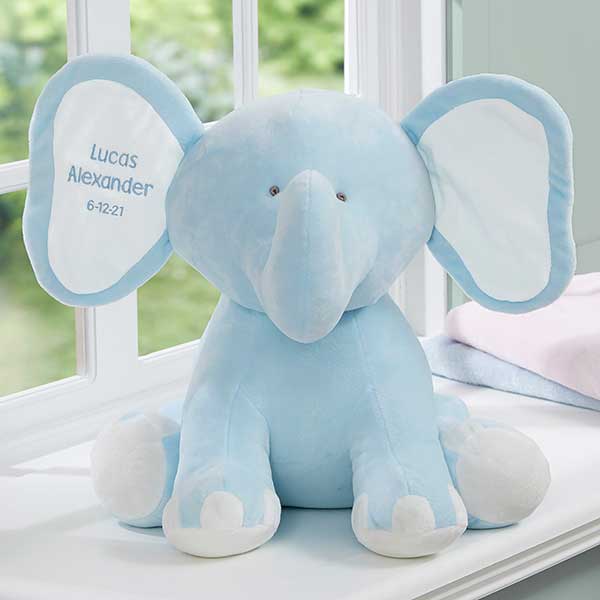 jumbo plush elephant