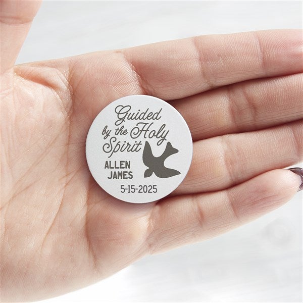 Personalized Dove Pocket Token - Confirmation - 15688