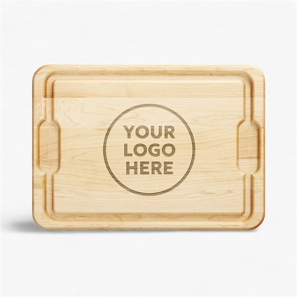 Personalized Wood Cutting Board With Your Business Logo - 15723