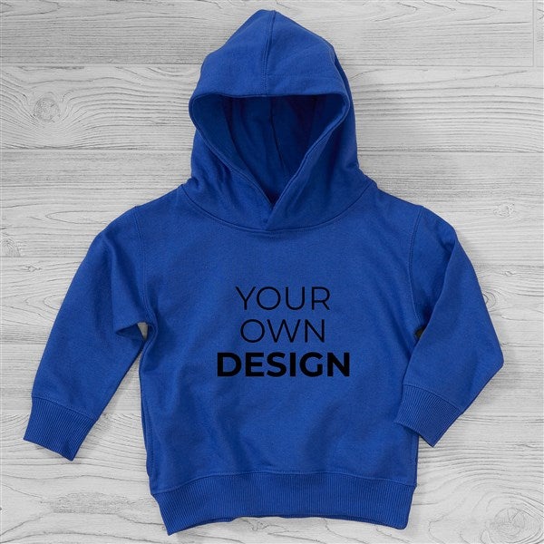 Design Your Own Personalized Toddler Sweatshirt Blue