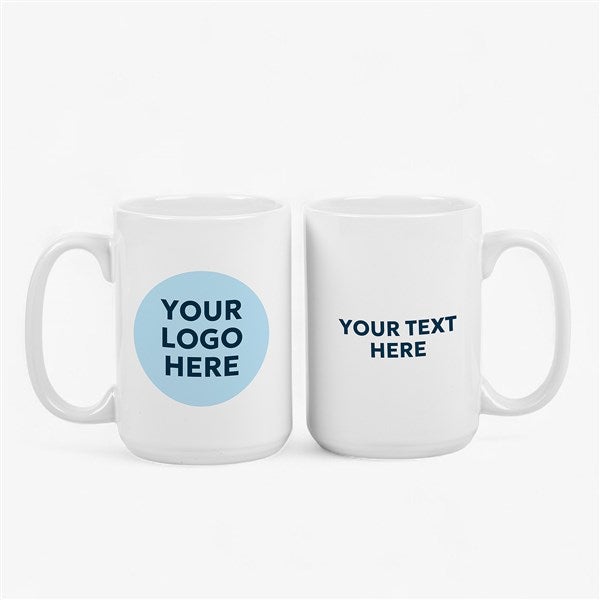 Personalized Business Logo Coffee Mugs 15oz - 15772