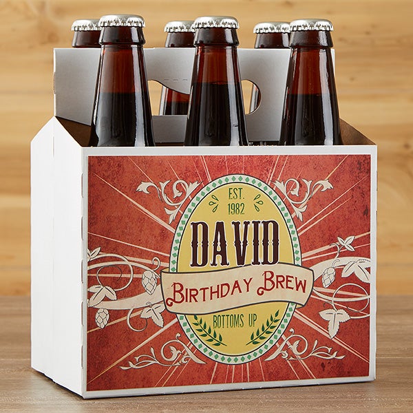 Personalized Beer Bottle Labels - His Brew - 15803