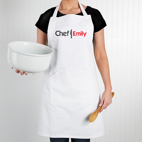 Embroidered Chef Apron with Custom Name Embroidered Chef Logo Cooking Kitchen,Masterchef Apron,Personalized Apron,Custom Apron,Chef Gift