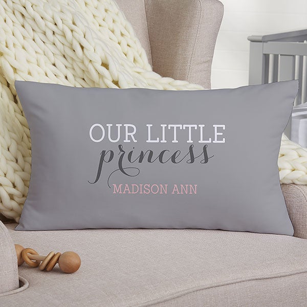 Personalized Keepsake Baby Pillow - Darling Baby Girl - 15855