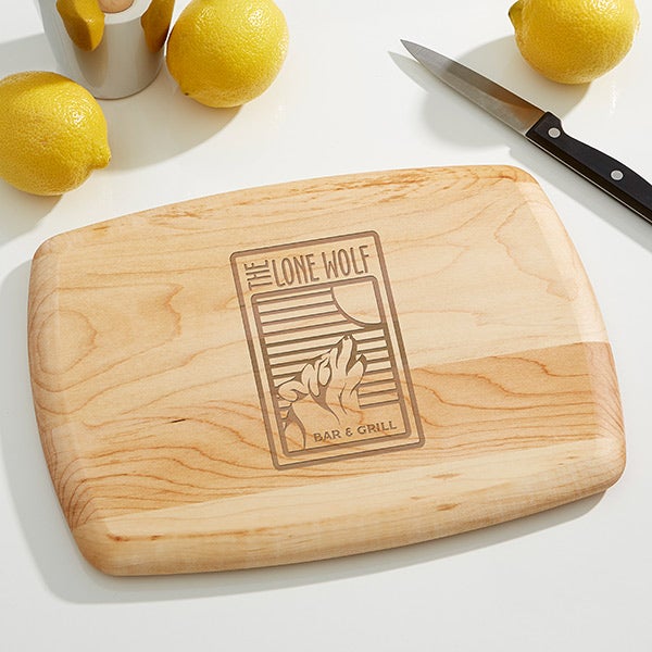 Personalized Cutting Board With Your Business Logo - 15864
