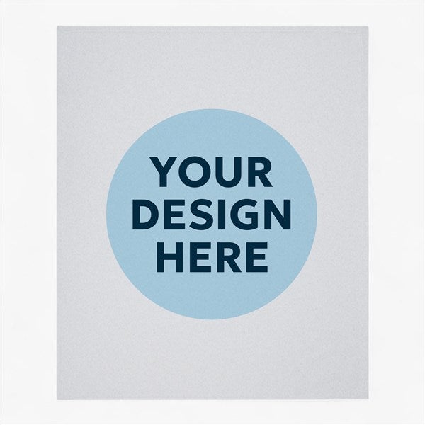 Personalized Business Logo Sweatshirt Blankets - 15933
