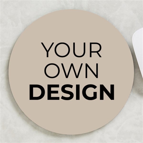 Design Your Own Personalized Round Mouse Pad - 16068