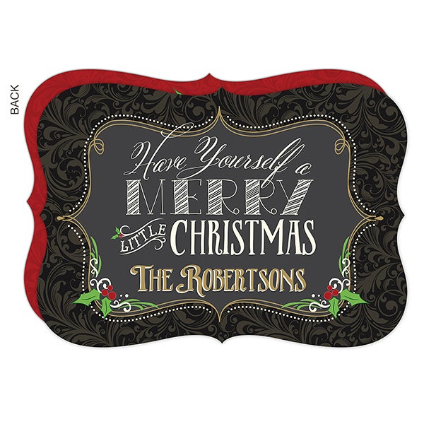 Personalized Christmas Cards - Merry Little Christmas - 16080