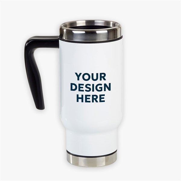 Corporate Custom Logo Personalized Travel Mugs - 16187