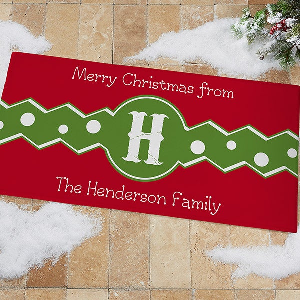 Personalized Christmas Doormats - Jolly Jester - 16207