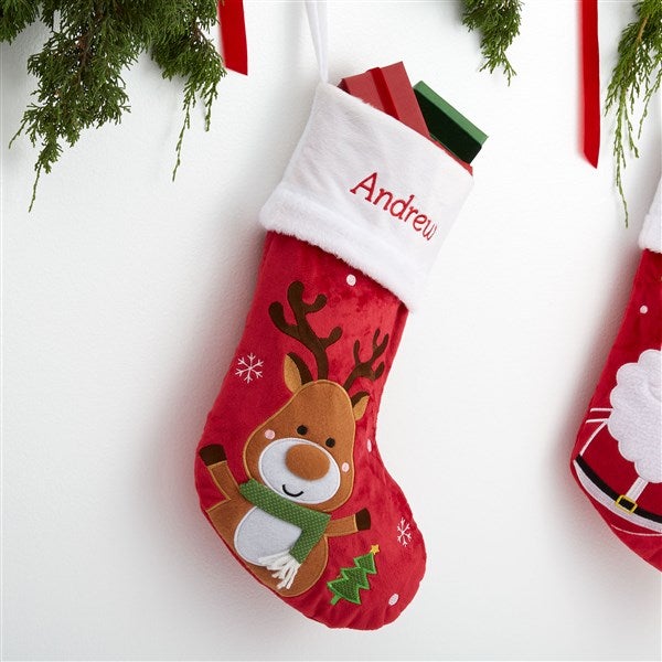 Personalized Christmas Stockings - Santa Claus Lane - 16275