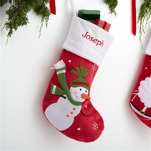 Personalized Christmas Stockings - Santa Claus Lane - 16275