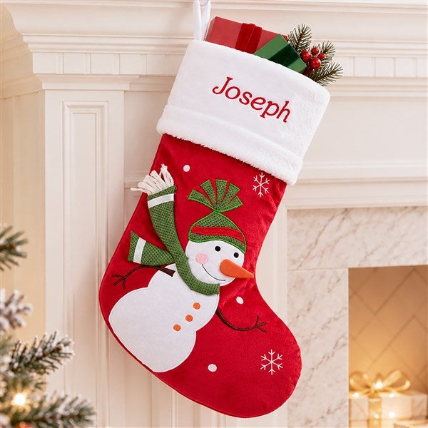 Personalized Christmas Stockings - Santa Claus Lane - 16275