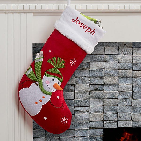 Personalized Christmas Stockings - Santa Claus Lane - 16275