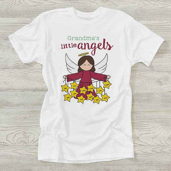 t shirt with angels