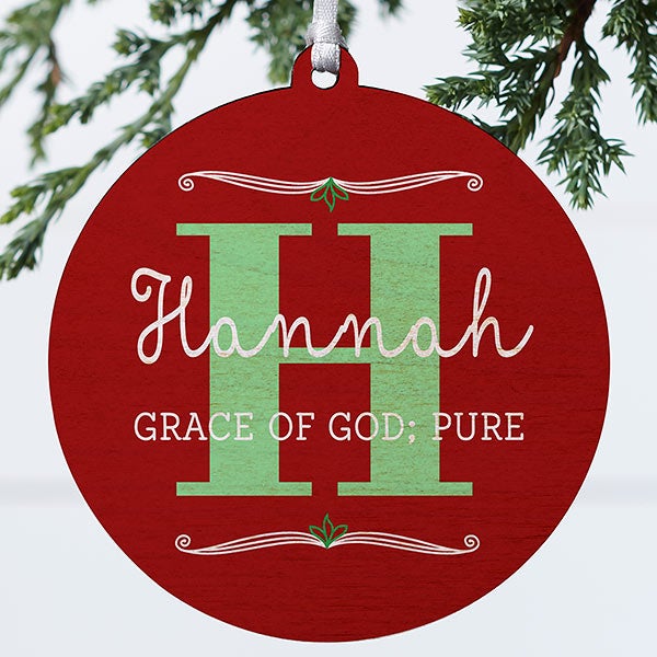 Personalized Christmas Ornament - My Name Means ... - 16297