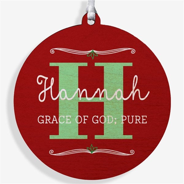 Personalized Christmas Ornament - My Name Means ... - 16297