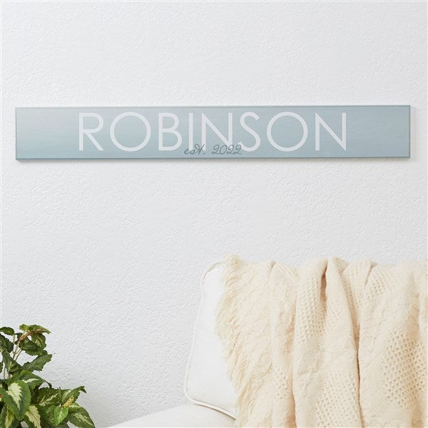Personalized Wooden Sign - Family Name - 16347