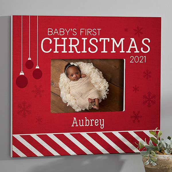 First Christmas Picture Frame