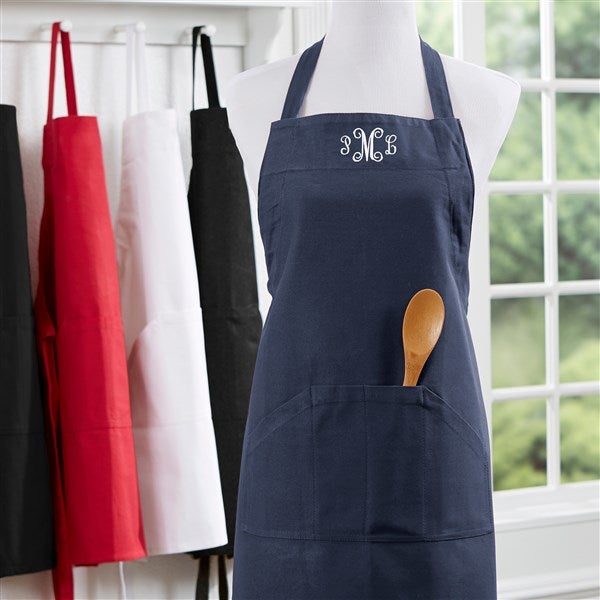 Embroidered Kitchen Apron - 16384